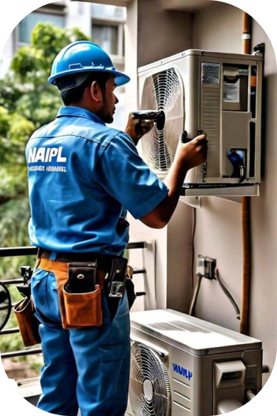 Technician Working